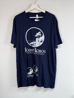 Point Lobos State Natural Reserve Foundation Souvenir T-Shirt Mens Unisex XL New